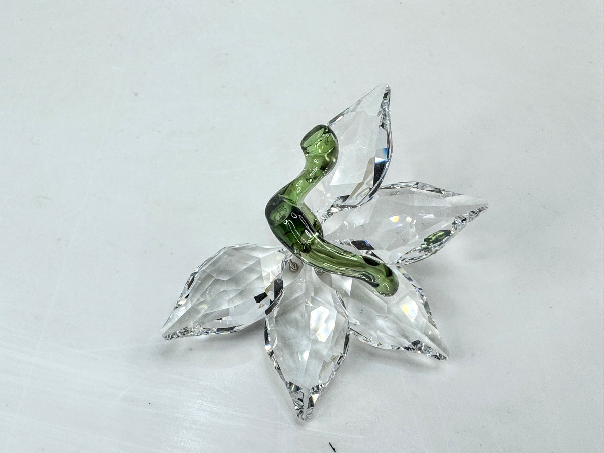 Swarovski SCS 2013 Limited Edition Crystal Orchid Flower Retired 1142858COA S342