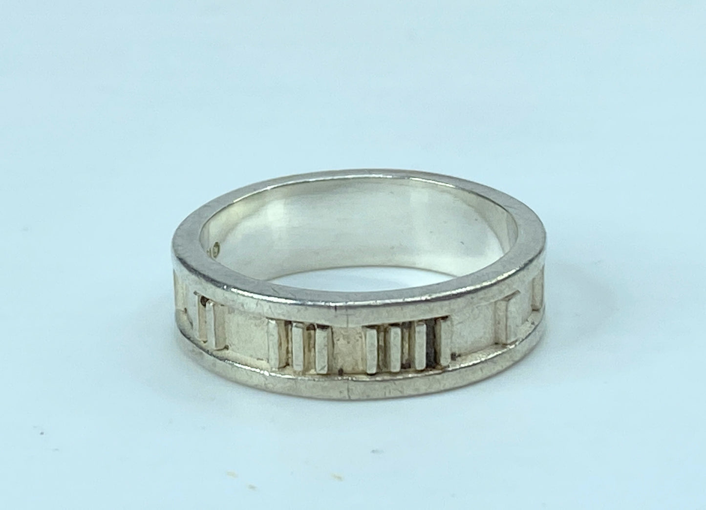 Tiffany & Co. Vintage sterling silver Atlas 6mm Band size 7.25 5.7grams