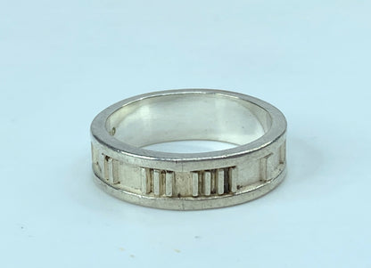 Tiffany & Co. Vintage sterling silver Atlas 6mm Band size 7.25 5.7grams