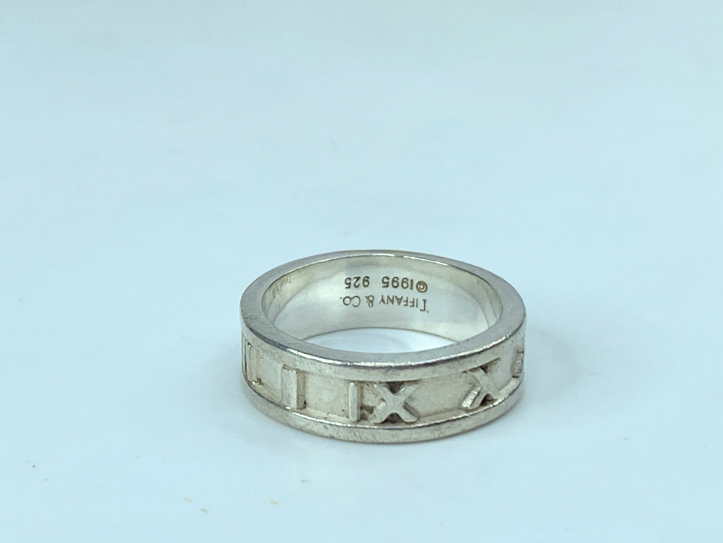 Tiffany & Co. Vintage sterling silver Atlas 6mm Band size 7.25 5.7grams