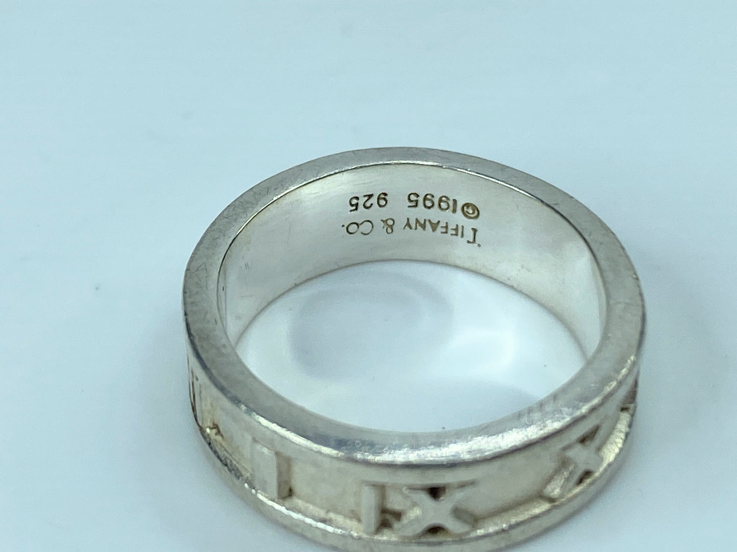 Tiffany & Co. Vintage sterling silver Atlas 6mm Band size 7.25 5.7grams
