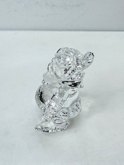 Swarovski Disney Snow White "Happy" Dwarf Crystal Figurine Retired 1003689 S344