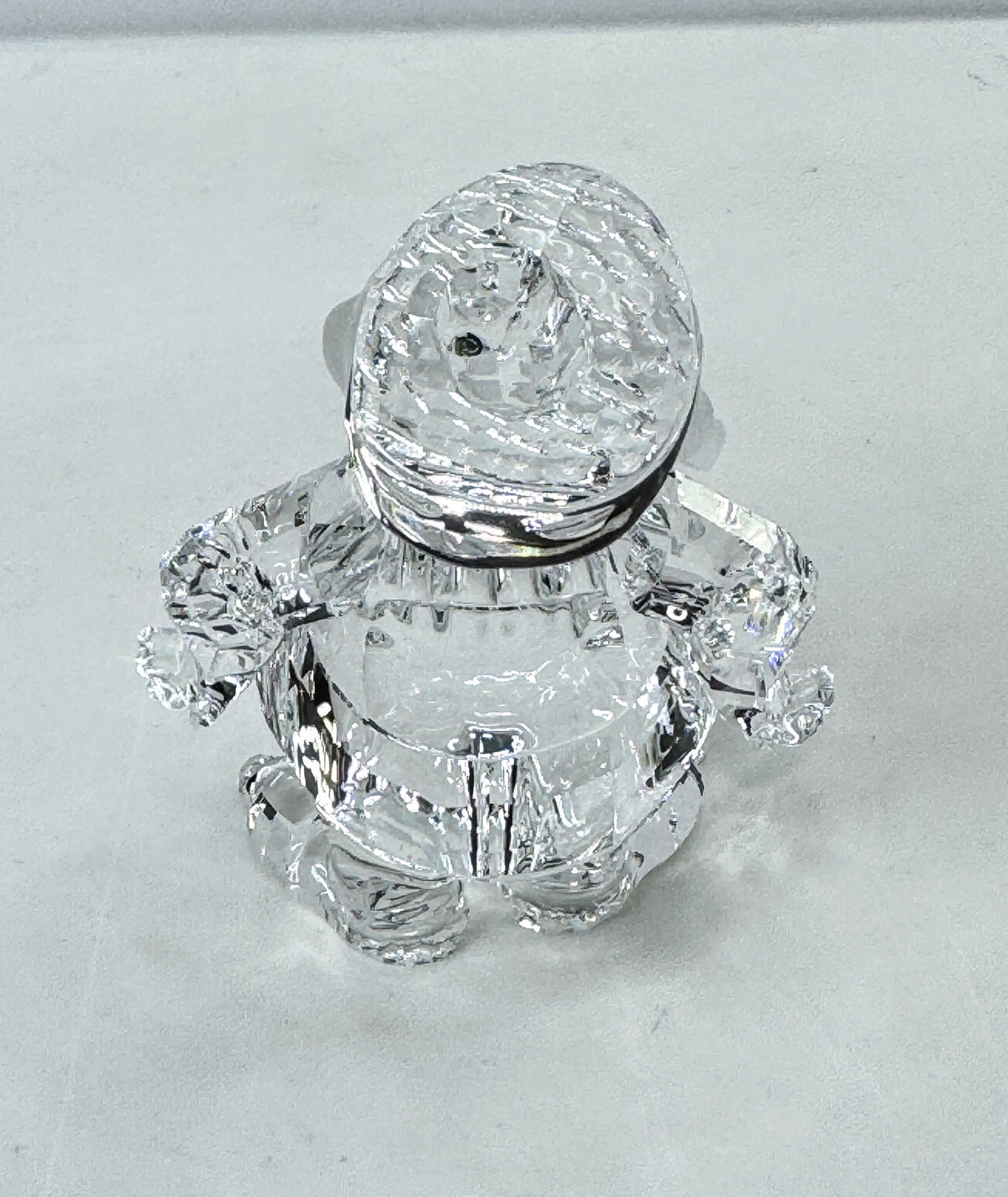 Swarovski Disney Snow White "Happy" Dwarf Crystal Figurine Retired 1003689 S344