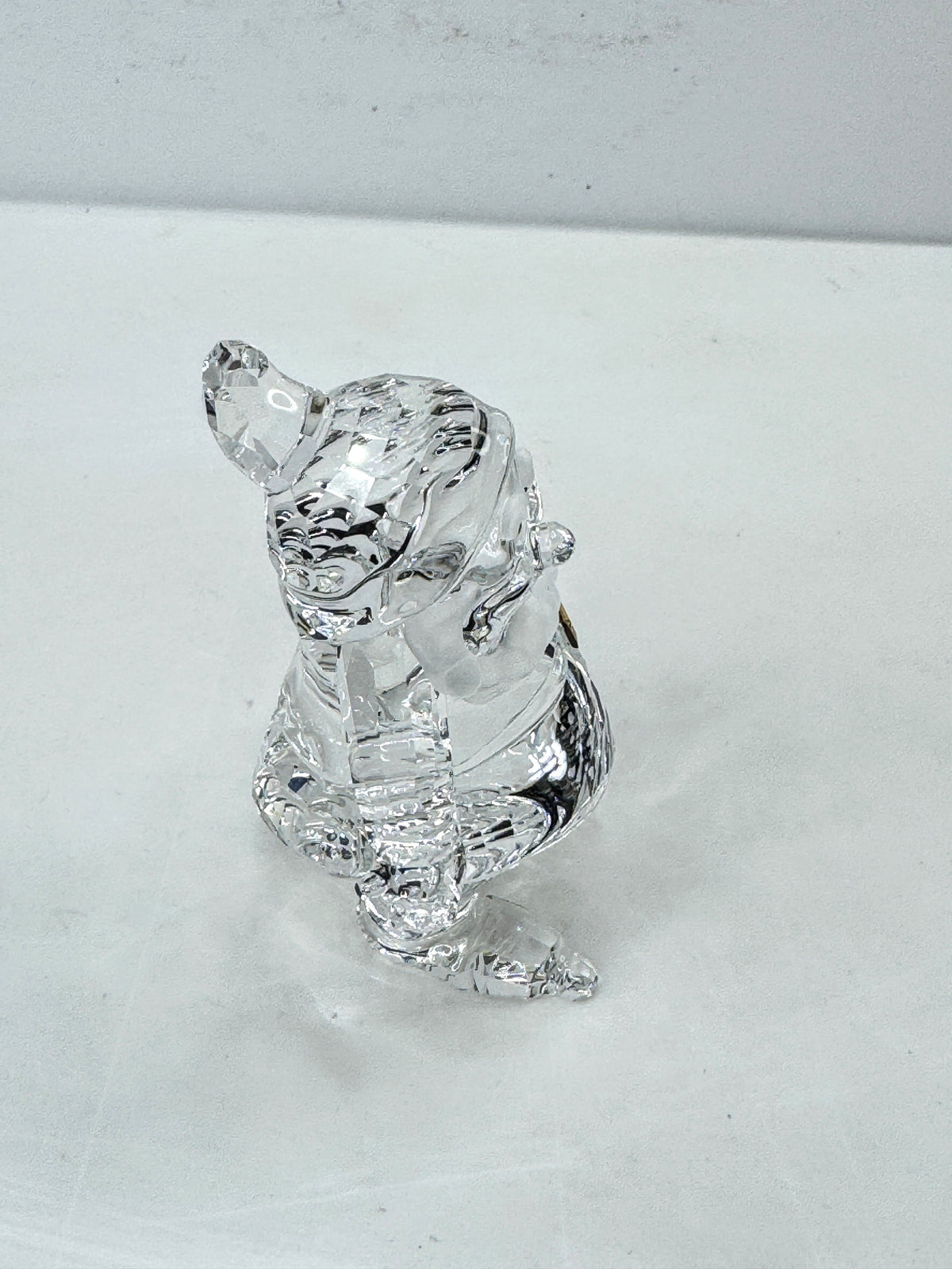 Swarovski Disney Snow White "Happy" Dwarf Crystal Figurine Retired 1003689 S344