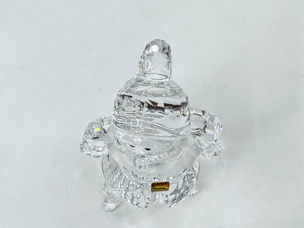 Swarovski Disney Snow White "Happy" Dwarf Crystal Figurine Retired 1003689 S344