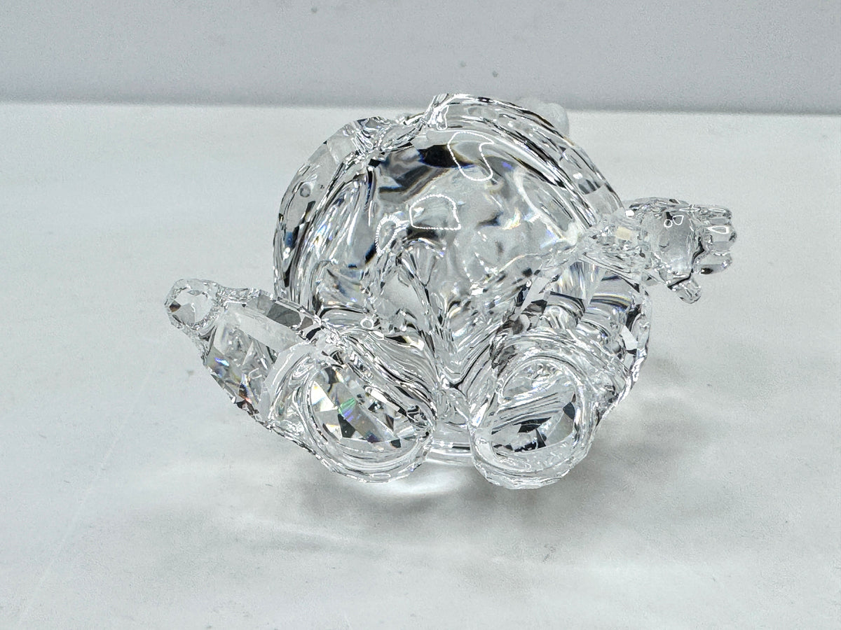 Swarovski Disney Snow White "Happy" Dwarf Crystal Figurine Retired 1003689 S344