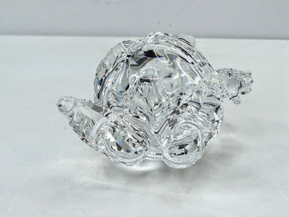 Swarovski Disney Snow White "Happy" Dwarf Crystal Figurine Retired 1003689 S344