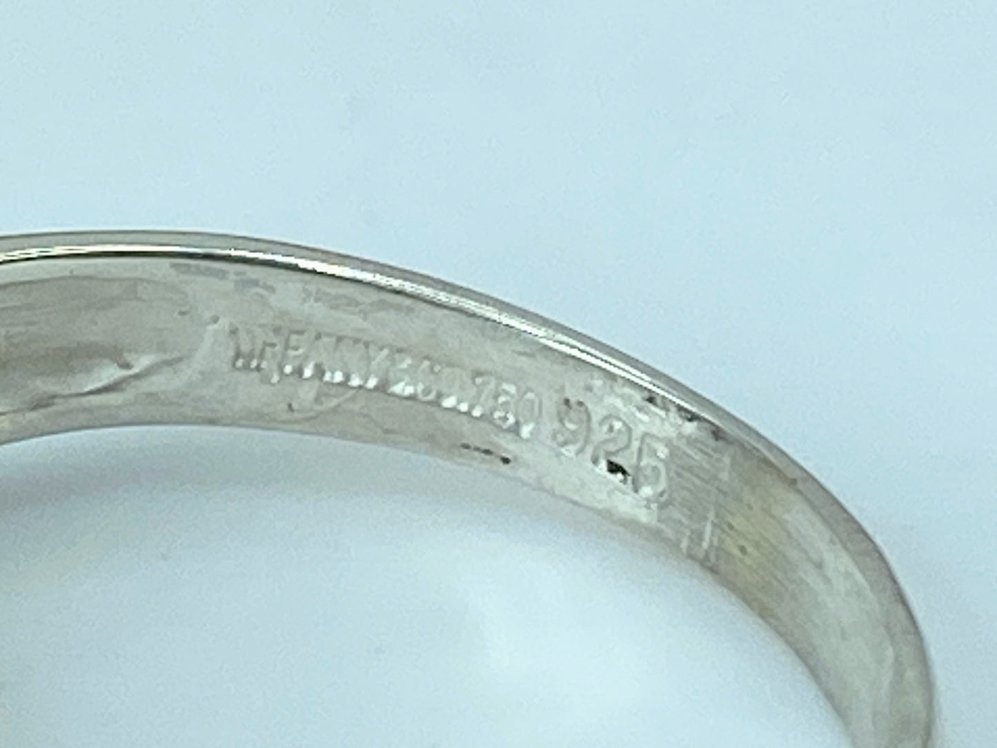 Tiffany & Co. 18K Yellow Gold and Sterling Silver Bow Ring Size 7 3.8g JR739