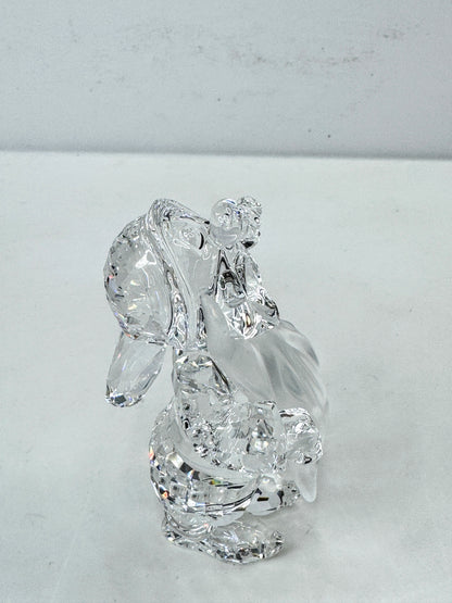 Swarovski Disney Snow White "Sneezy" Dwarf Crystal Retired COA Mirror S346