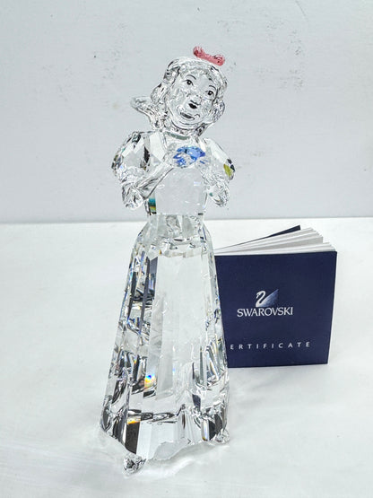 Swarovski Disney "Snow White" Crystal Figurine Retired 2009-2011 COA Mirror S348