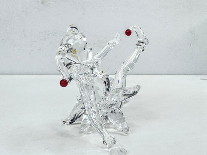 Swarovski Crystal Jester Clown Fairy Tales Retired Edith Mair Mirror COA S351
