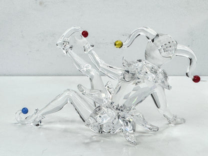 Swarovski Crystal Jester Clown Fairy Tales Retired Edith Mair Mirror COA S351