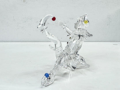 Swarovski Crystal Jester Clown Fairy Tales Retired Edith Mair Mirror COA S351