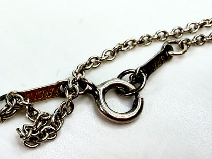Vintage Tiffany & Co. Sterling Silver Openable Locket Necklace JR1948
