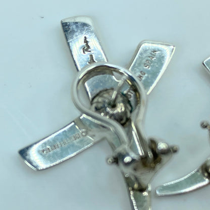 Tiffany & Co. Paloma Picasso Large Graffiti X Earclips Sterling silver JR742