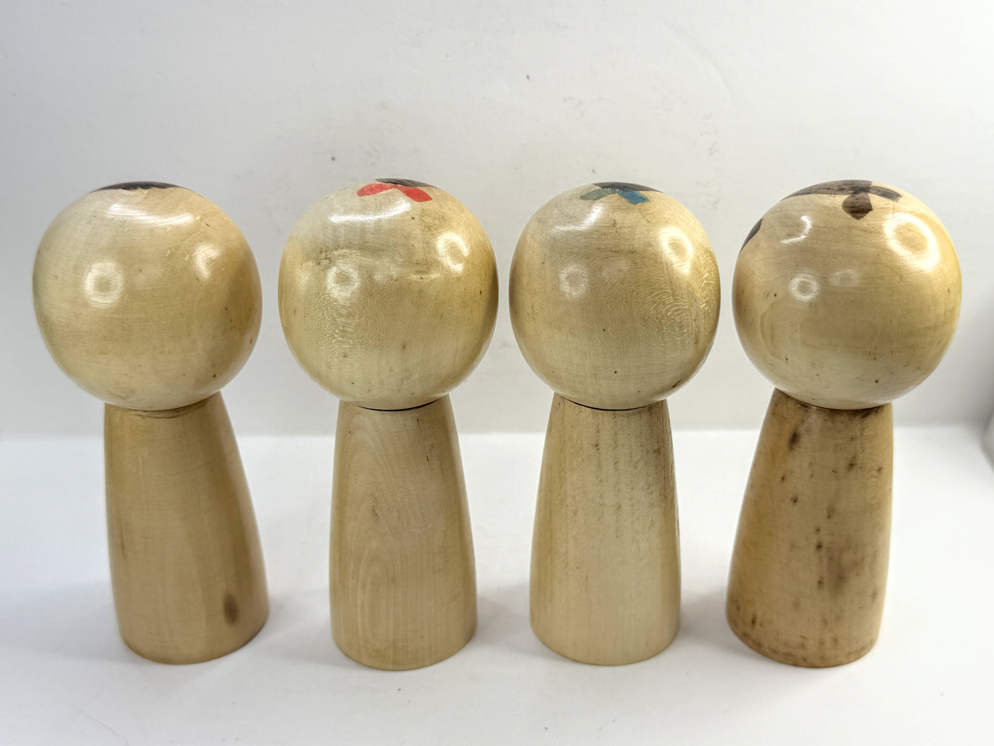 Issetsu Kuribayashi 栗林一雪 "Four Seasons" Creative Kokeshi Doll 4/Set Box A1206