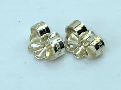 Tiffany & Co Hard Wear Sterling Silver 10.25mm Ball Stud Earrings 4.6g JR753