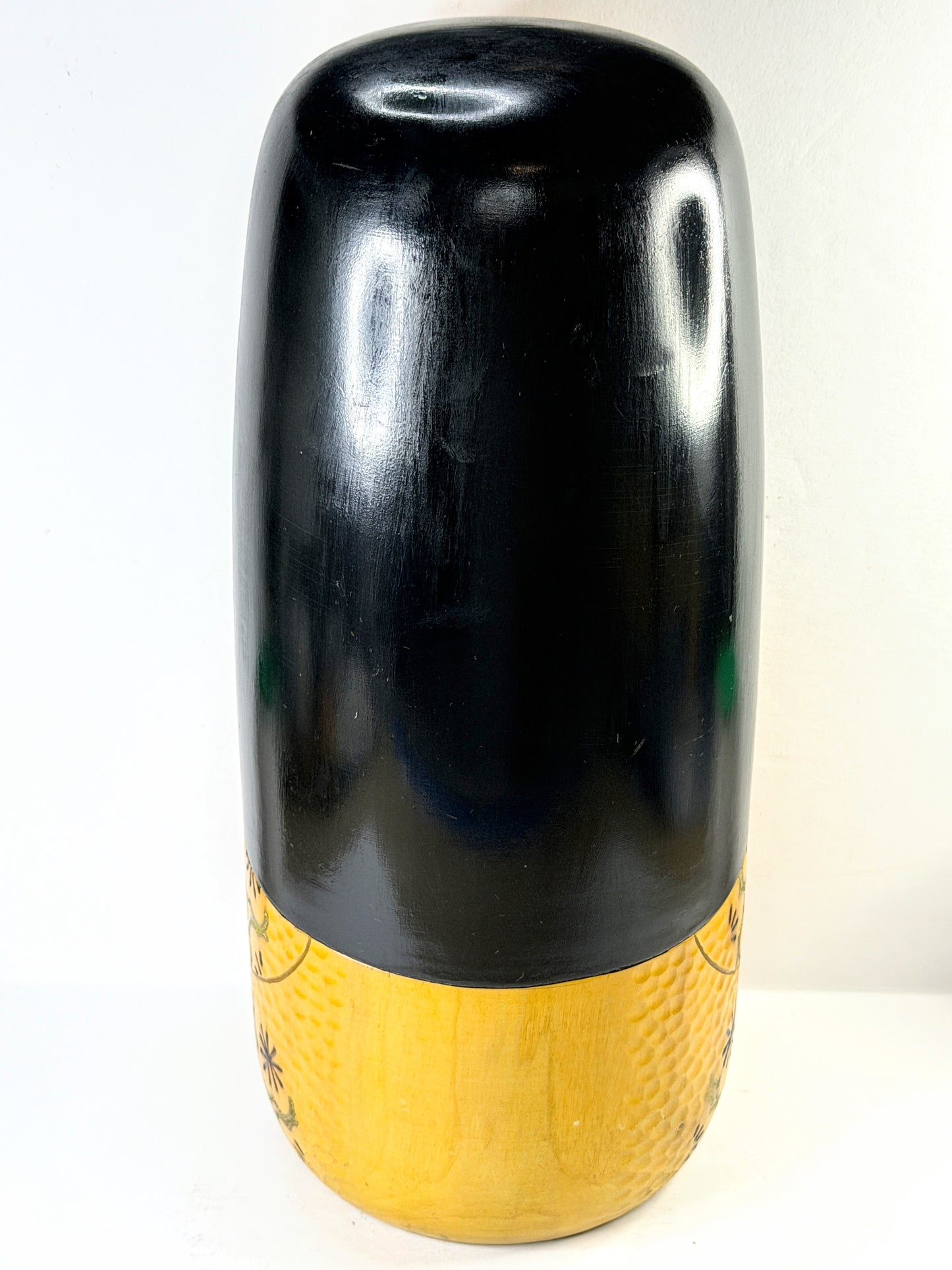 Award winning Yoshida Takashi吉田多加志 Sosaku Kokeshi Title: Kasugano 春日野 Doll A1222