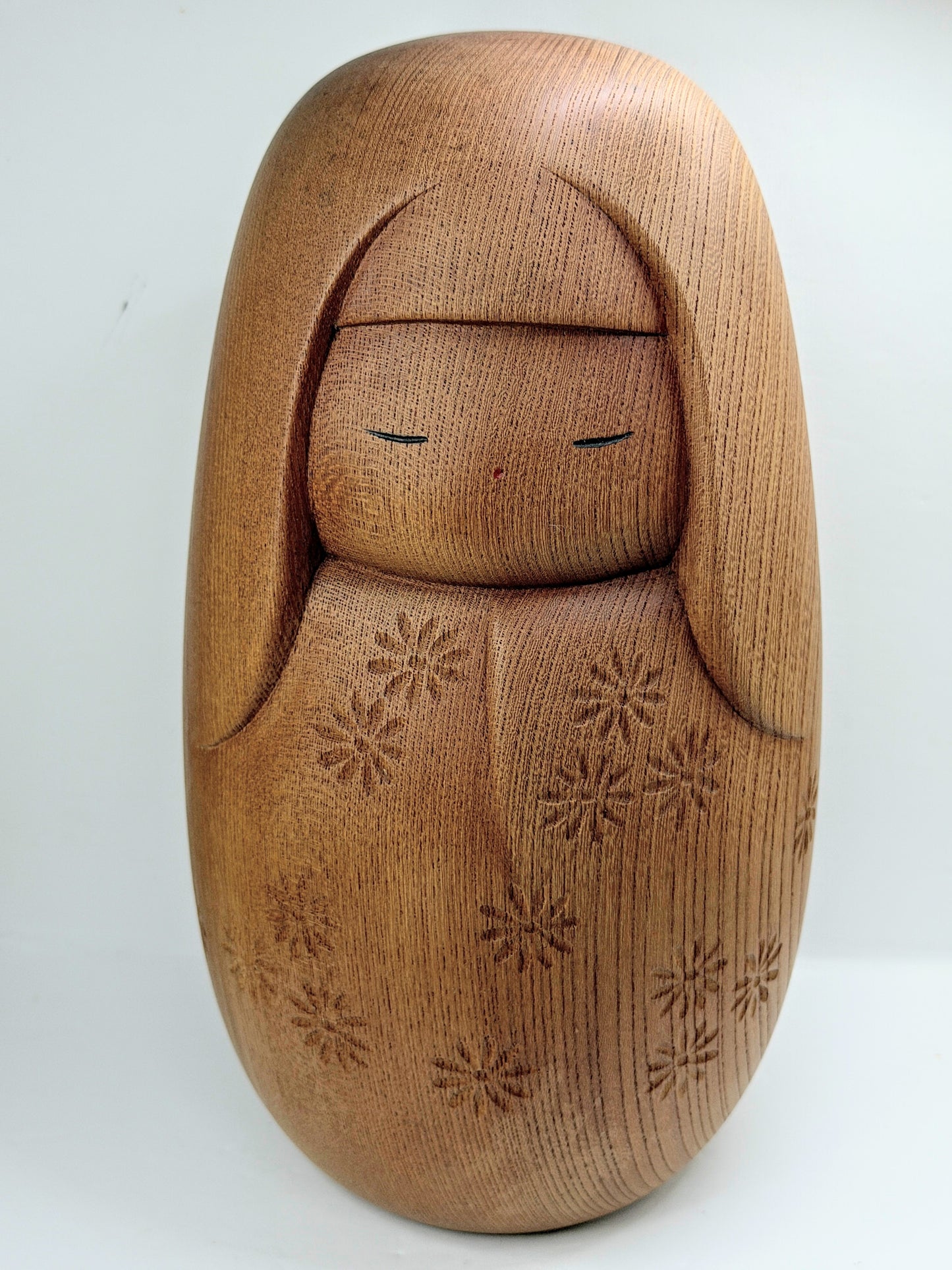 Vintage Takeda Daisuke 竹田大介 Sosaku Kokeshi title Yumeji 夢路 Japanese Doll A1221