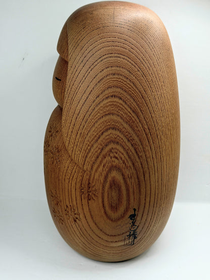 Vintage Takeda Daisuke 竹田大介 Sosaku Kokeshi title Yumeji 夢路 Japanese Doll A1221
