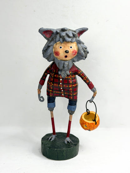Vintage Lori Mitchell Wolfie Williams Halloween Werewolf Figurine ESC XN100
