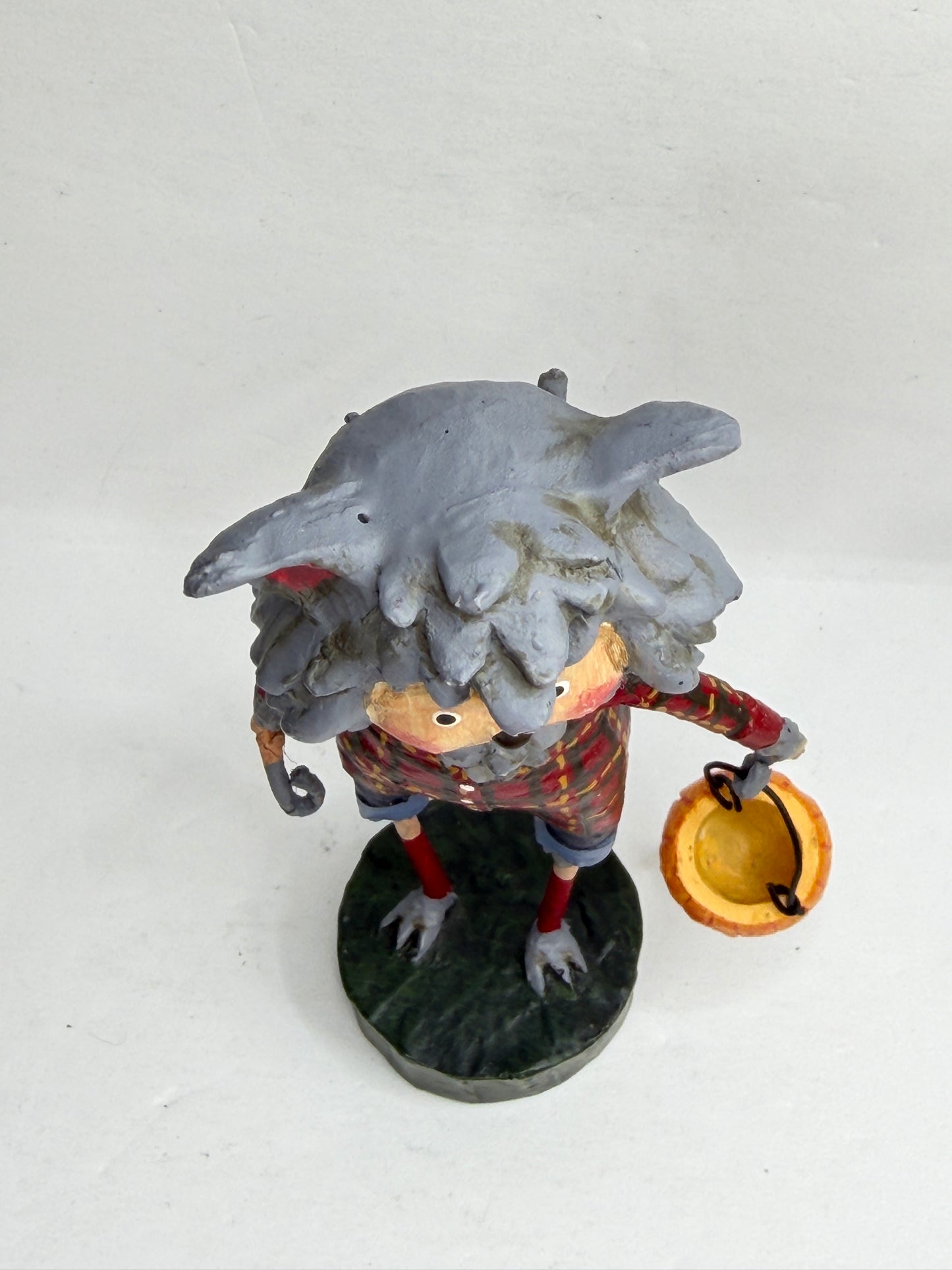 Vintage Lori Mitchell Wolfie Williams Halloween Werewolf Figurine ESC XN100