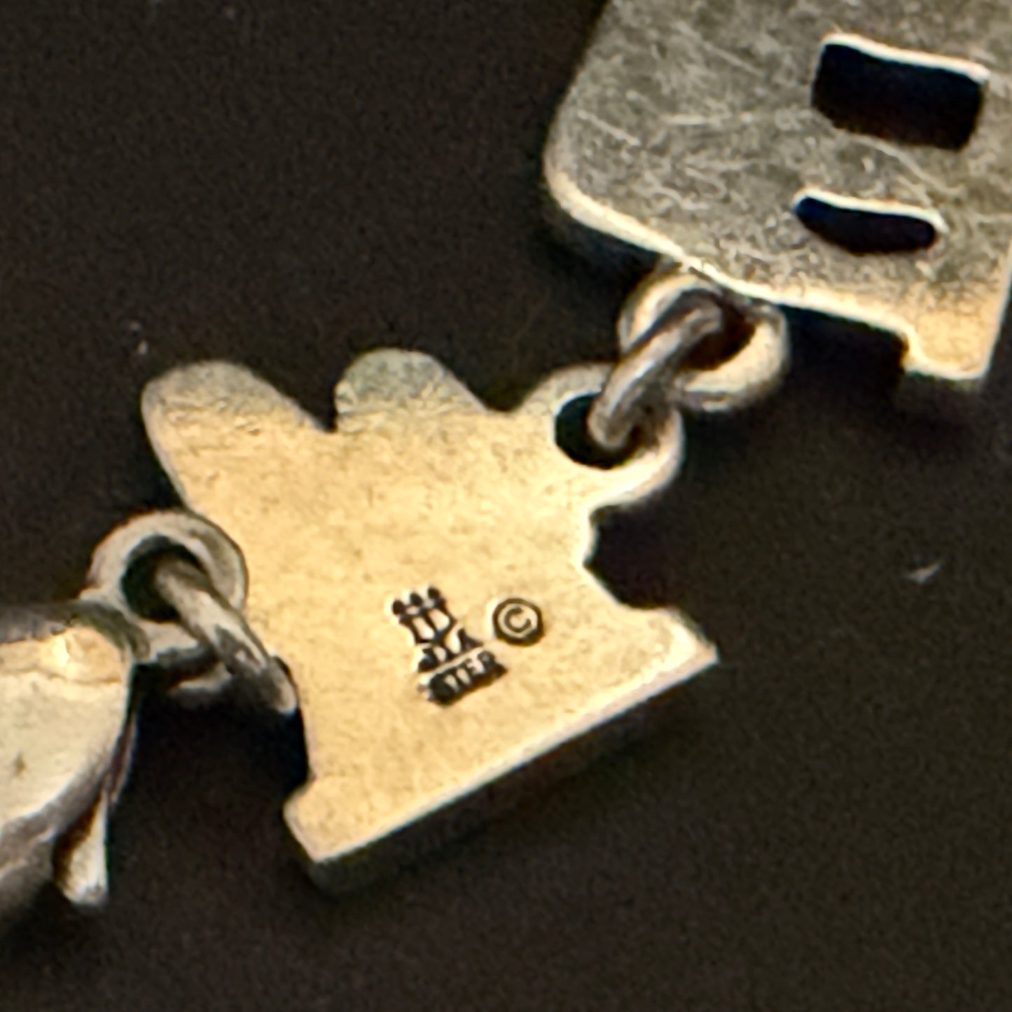 James Avery Sterling Noah’s Ark Bracelet Sculptural Panels 7.5" w/box JR1293