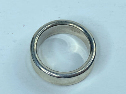 1997 Tiffany & Co. 7.0mm Sterling Silver 925 '1837 Band Ring JR713
