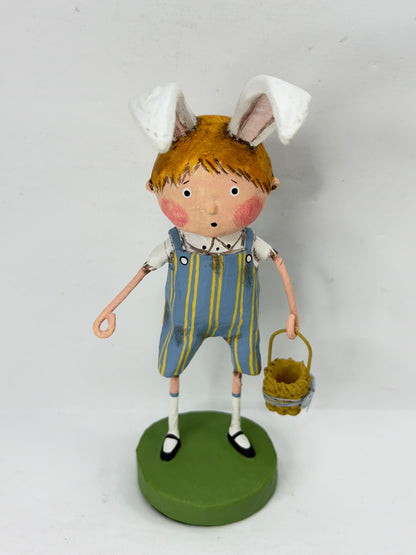 Vintage Lori Mitchell Brewster Williams Easter Bunny Boy Figurine XN107