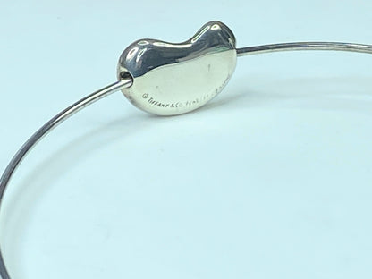 Tiffany & Co. 25.0mm Large Bean Design Elsa Peretti Wire collar choker 16" JR707