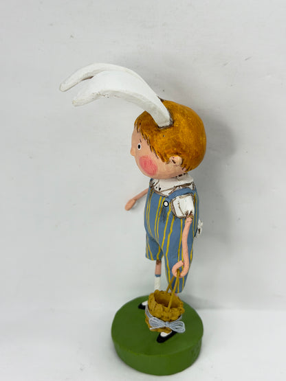 Vintage Lori Mitchell Brewster Williams Easter Bunny Boy Figurine XN107