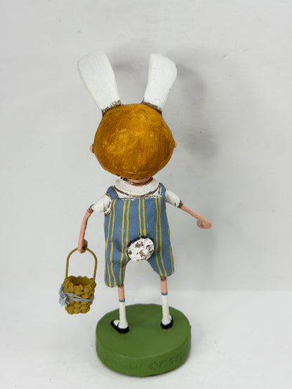 Vintage Lori Mitchell Brewster Williams Easter Bunny Boy Figurine XN107