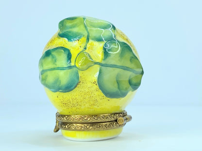 Lemon - RARE and RETIRED Limoges Box Porcelain Trinket  Peint Main A53