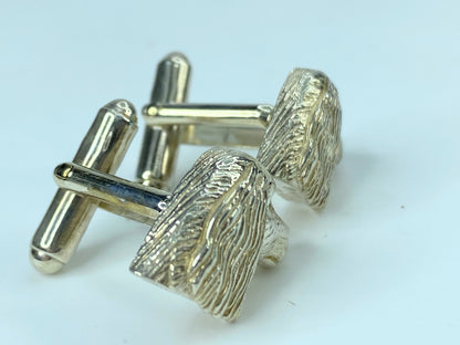 Tiffany & Co. Cufflinks Dog Rare sterling 925 Men’s accessory w/box 8.9g JR799