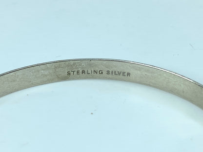 Sterling Silver 925 Hallmark English Christening Bracelet c1930 6.2g 5.5" JR803