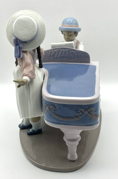 Lladro Jazz Band Duo Pianist and Singer 5930 Black Legacy