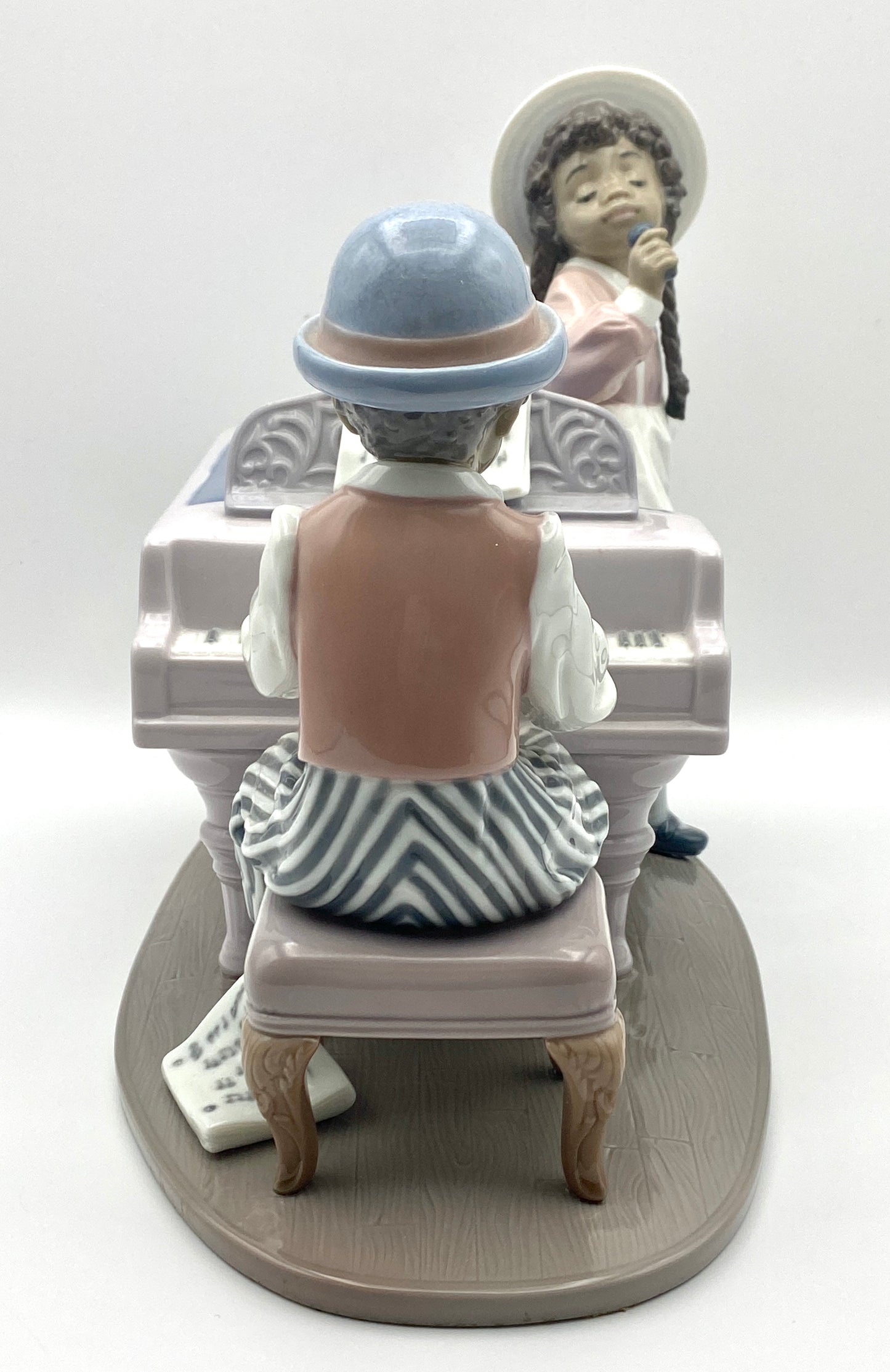 Lladro Jazz Band Duo Pianist and Singer 5930 Black Legacy