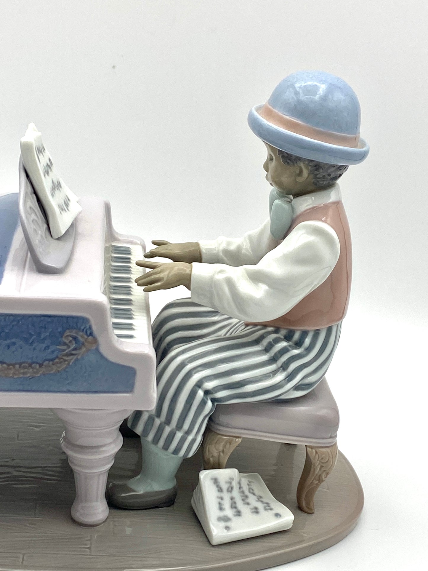 Lladro Jazz Band Duo Pianist and Singer 5930 Black Legacy