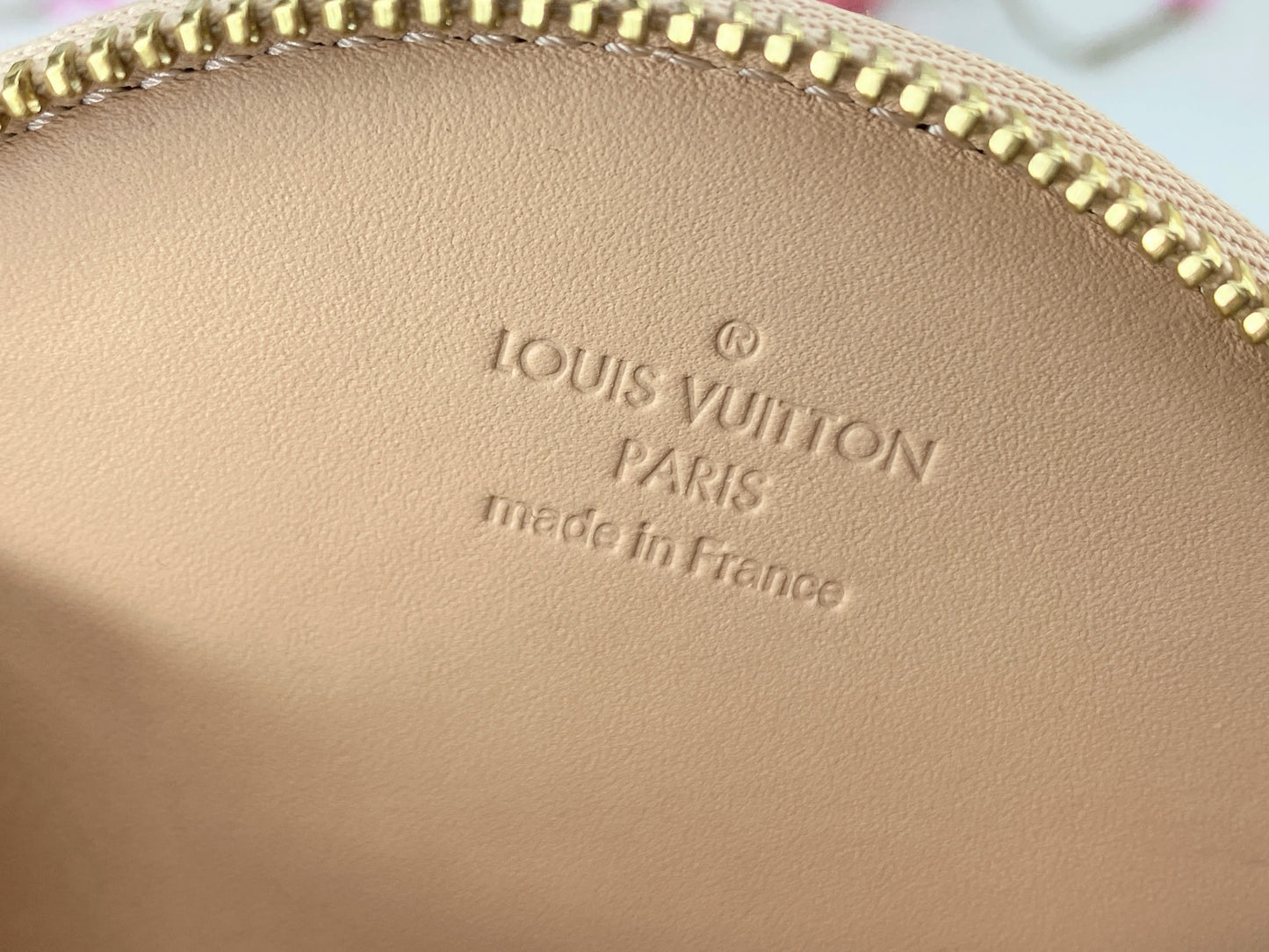 Louis Vuitton Vernis Chapeau Coin Purse Rose Florentin with lock GS331