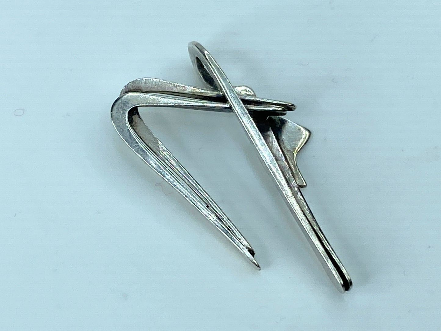 Rachel Gear c1980 handmade Sterling silver 925 pendant 1.5" 4.3 grams JR768