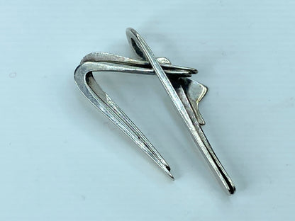 Rachel Gear c1980 handmade Sterling silver 925 pendant 1.5" 4.3 grams JR768