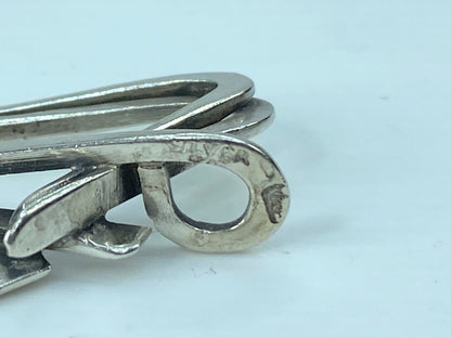 Rachel Gear c1980 handmade Sterling silver 925 pendant 1.5" 4.3 grams JR768