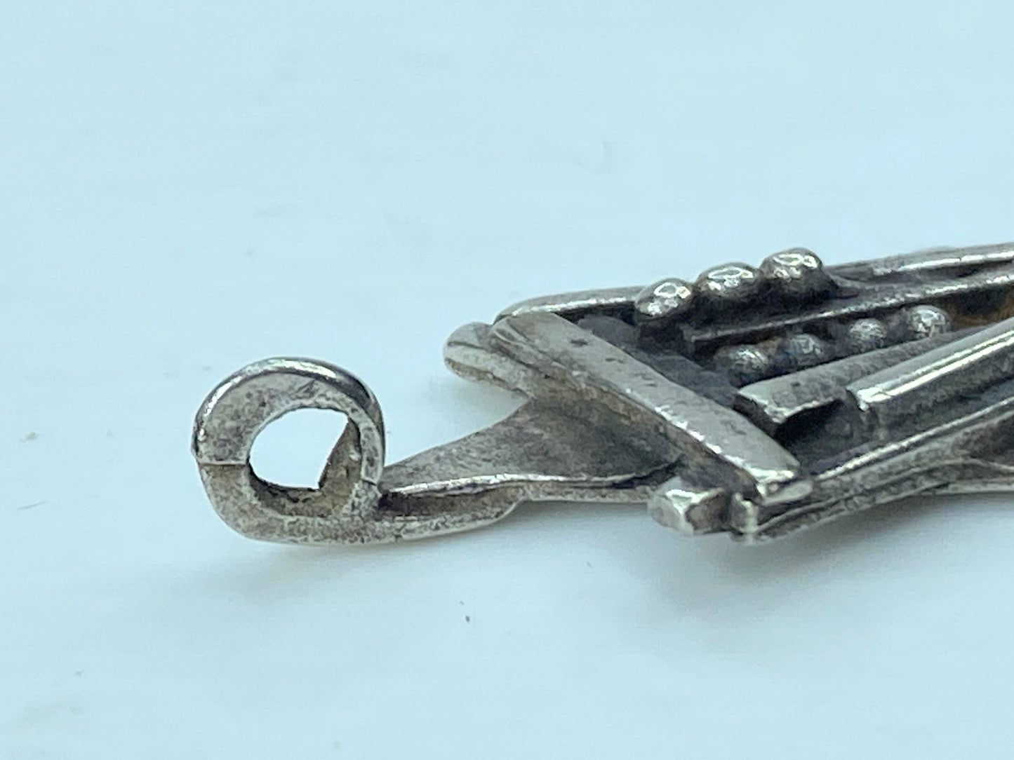 Vintage 80s Eli Gera Rachel Gera 925 Silver Pendent Star David 1.5" JR771