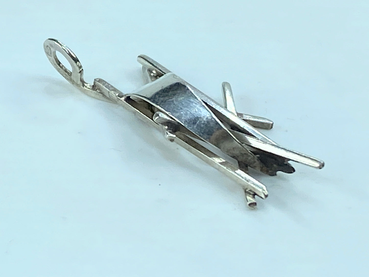 Rare 80" Rachel Gera Big Star Of David Silver 925 Pendant Signed Modernist JR773
