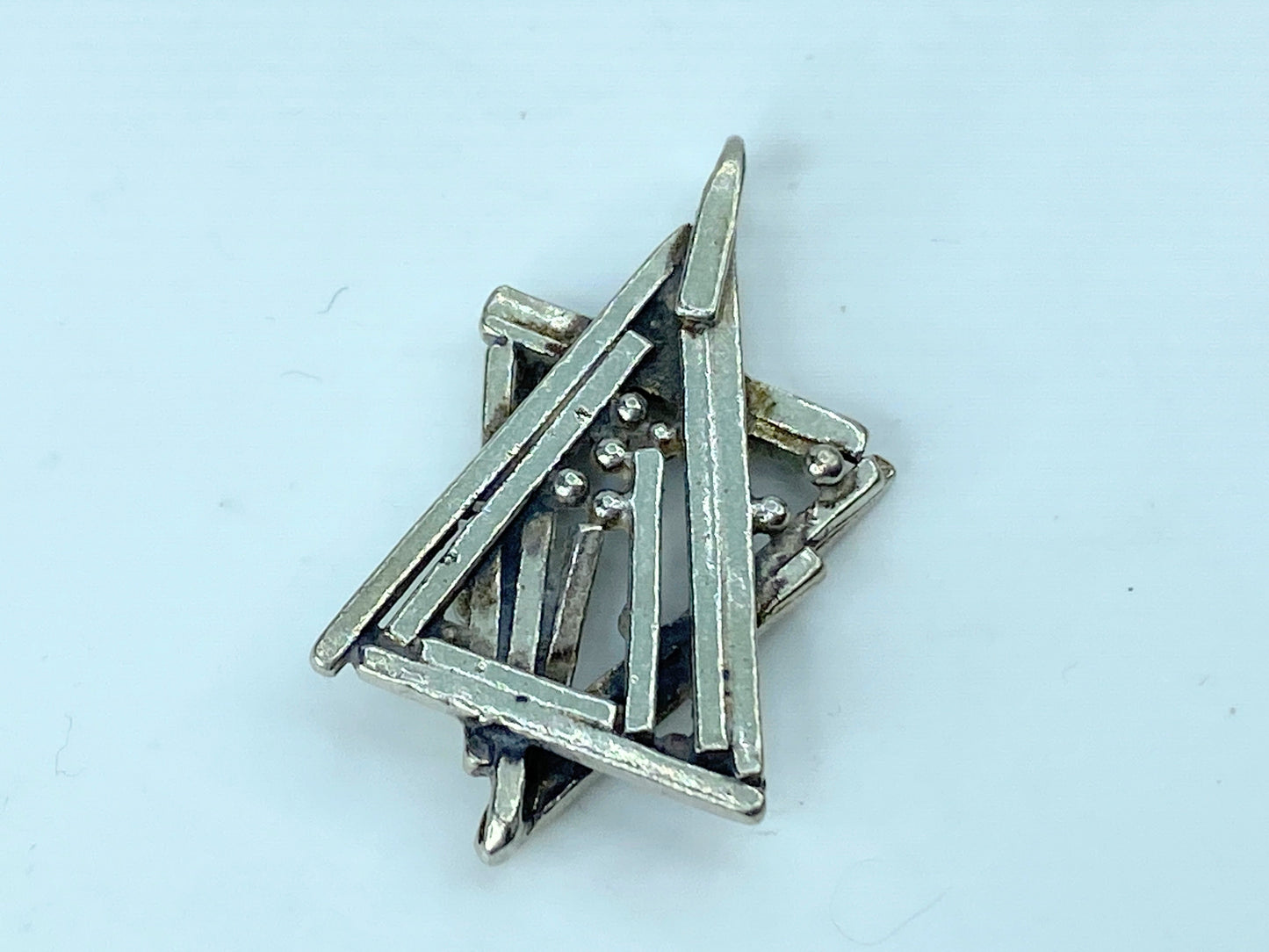 80" Rachel Gera Star Of David Sterling silver 1 3/8" x 1.0" 6.3g JR775