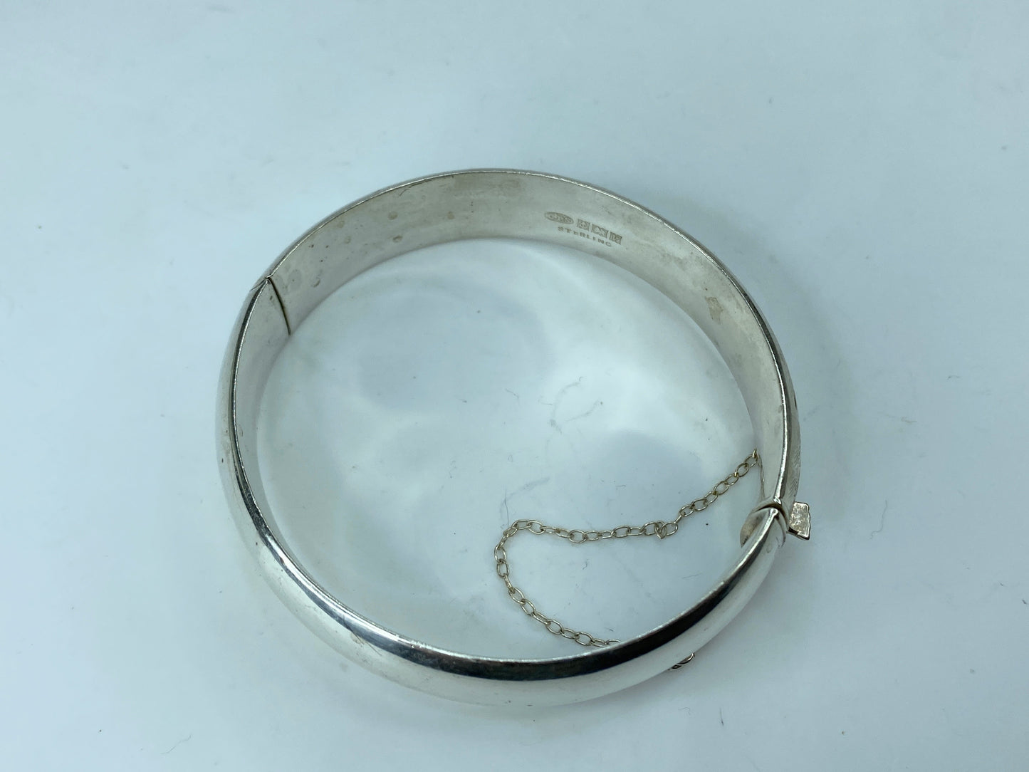 Vintage Smith & Sons 1963 Birmingham Hallmarked Silver sterling Engraved JR779