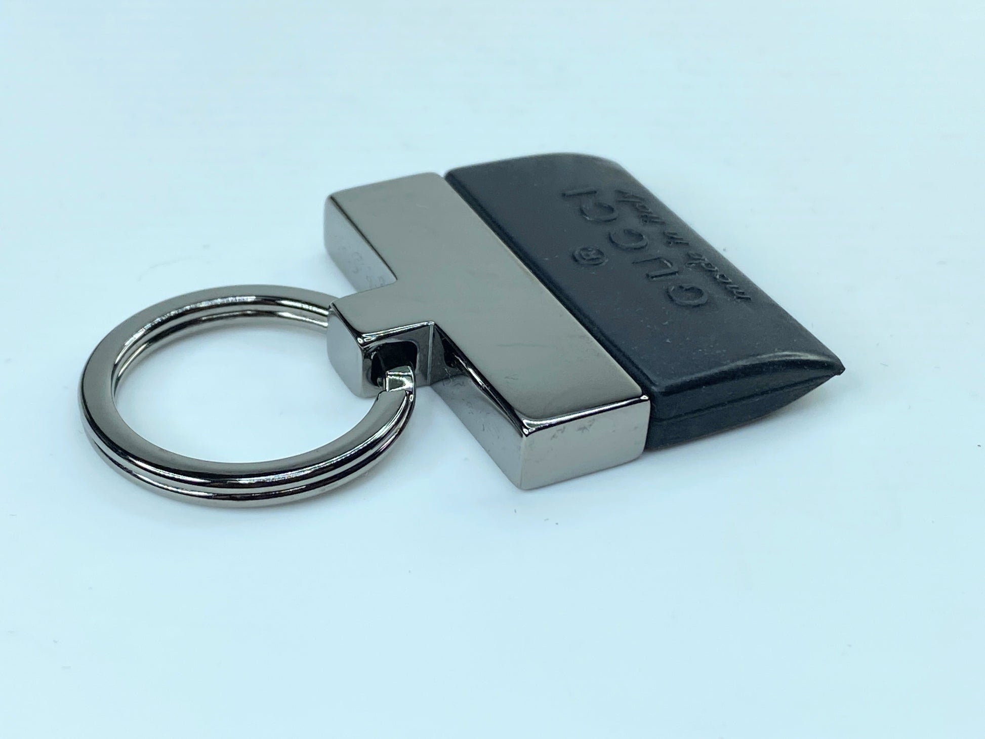 Gucci Silver-tone Key ring Chain GS350