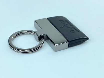 Gucci Silver-tone Key ring Chain GS350