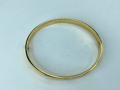 Cartier© Love Bracelet 18k Yellow Gold 716211 size 21 37.8g 7.5" w/box JR784