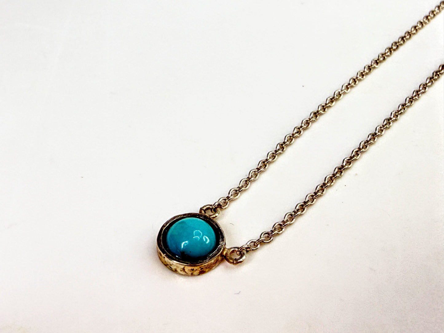 Tiffany & Co. Elsa Peretti Color by the Yard Turquoise Sterling Necklace JR2027